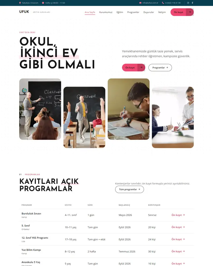 Tema 10 – Geometrik Bauhaus tasarım önizlemesi