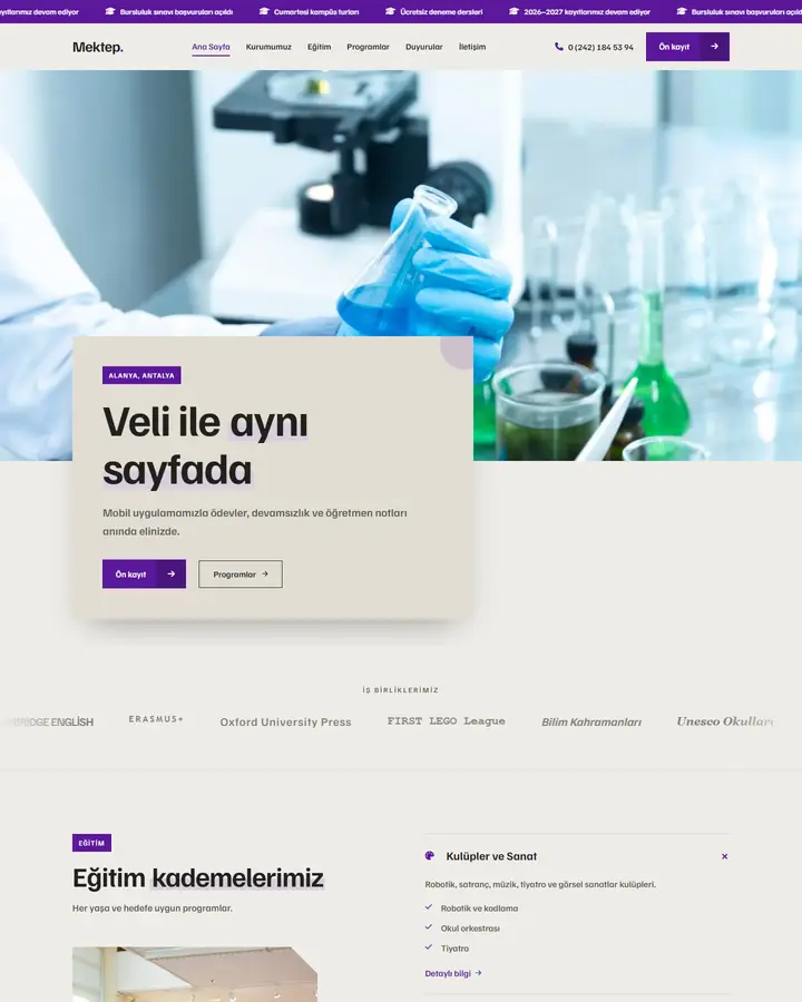 Tema 12 – Geometrik Bauhaus tasarım önizlemesi