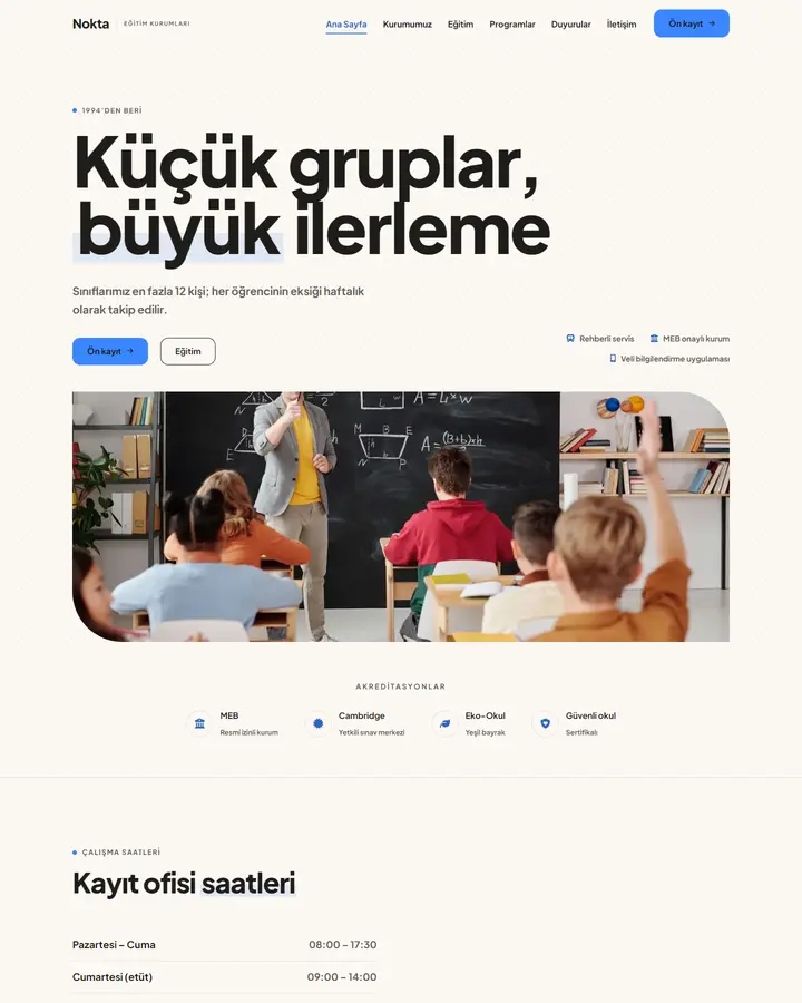 Tema 19 – Samimi & Yumuşak tasarım önizlemesi