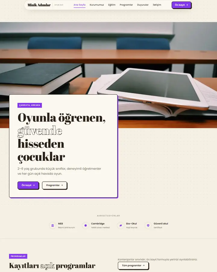 Tema 35 – Retro tasarım önizlemesi