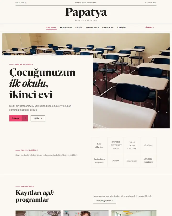 Tema 36 – Gazete tasarım önizlemesi