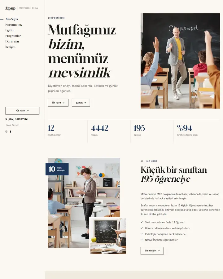 Tema 42 – Editoryal Dergi tasarım önizlemesi